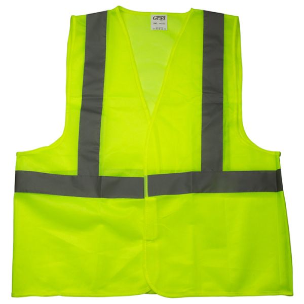Жилет сигнальний зелений 3 світловідбивні смужки XXL Grad 9451685(9451685)