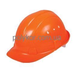Каска стр.-монт. (ПромСИЗ)  оранжевая БЕЗ РЕМЕШКОВ