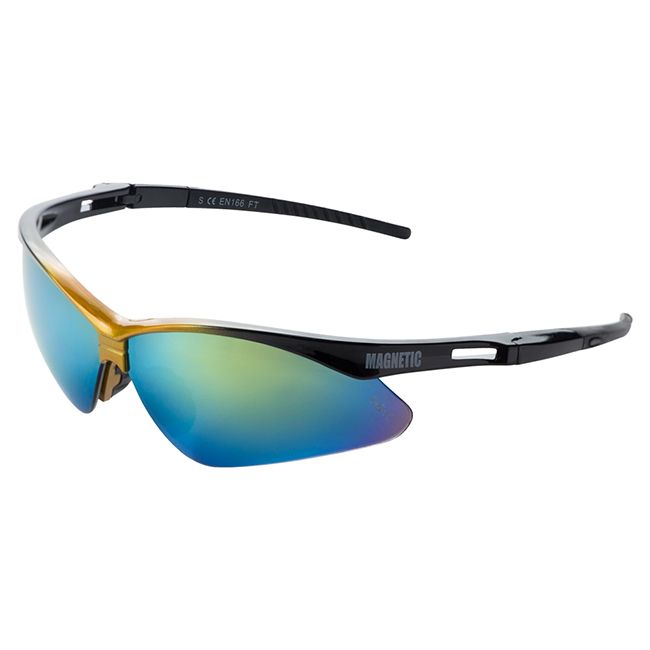 Окуляри захисні SIGMA Magnetic (золоте дзеркало) кольорова оправа 9410401(9410401)