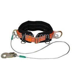 Пояс запобіжний 5ПБ /сталевий строп/(ПБ1-М)