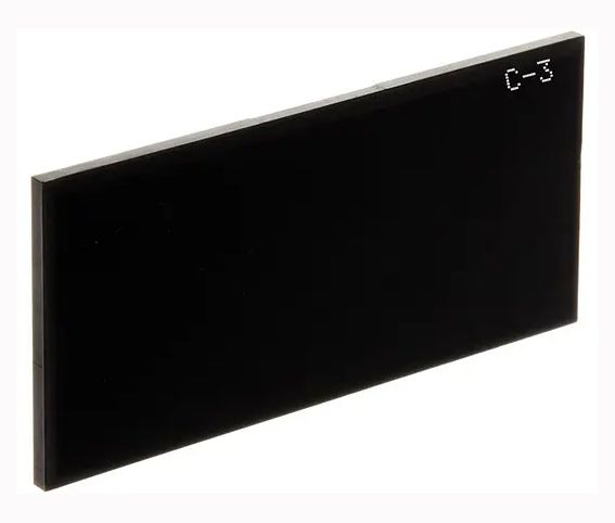 Скло до щитка зварювальника С3 (52х102мм)