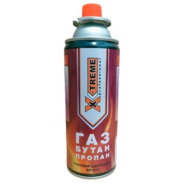 Газовый картридж (47007) - БУТАН, 220 гр. X-TREME 129835(129835)