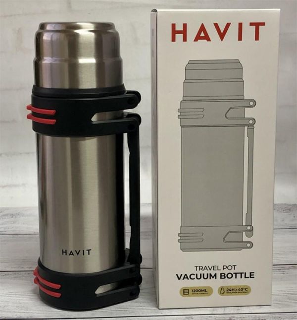 Термос HAVIT HV-TM005 1200ml Silver(27402)