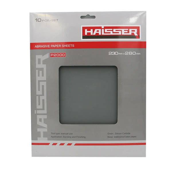 Шліфувальна шкурка 115мм*5м, зерно 100 на паперовій основі HAISSER 5111304(5111304)