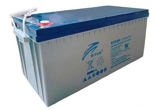 Акумулятор RITAR LiFePO4 12,8V 200ah(06722)