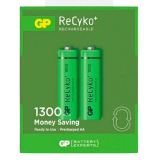 Акумулятор GPNiMH 1.2V 130AAHCE-EB2 ( Recyko) ПРОДАВАТИ БЛІСТЕРОМ(130AAHCE-EB2)