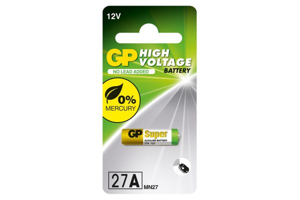 Батарейка GP 27А-U1 MN27 щелочная для ПУ(27А-U1)