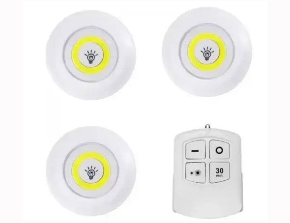 Набор светильников с пультом Panther PT-123 BLS, 3*ААА(PT-123 BLS)