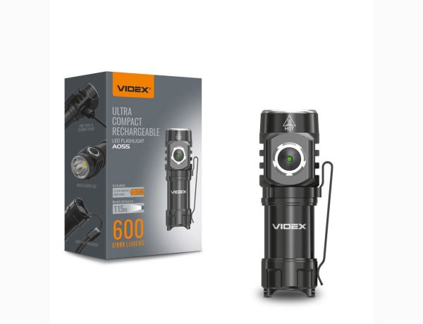 Фонарь LED Videx VLF-A055 600Lm 5700K портативний(VLF-A055)