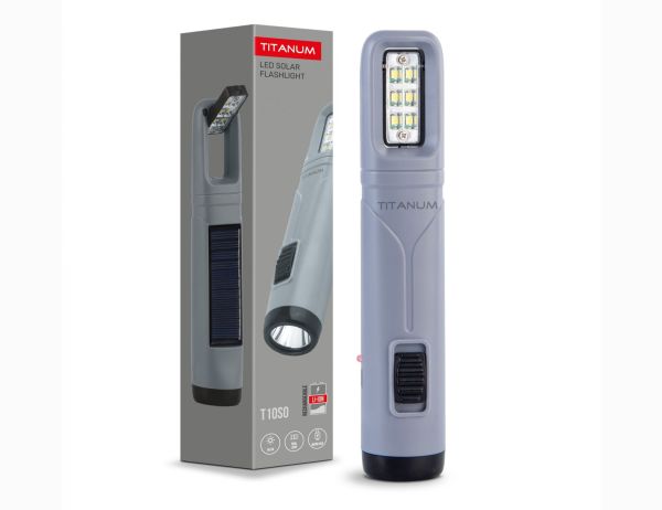 Фонарь LED портативный с солнечной батареей TITANUM TLF-T10SO(TLF-T10SO)