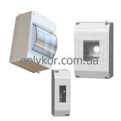 Корпус пластиковый ОВ-2 БЕЗ крышки, БЕЛЫЙ