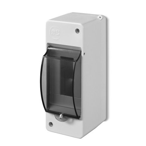 Щиток 2 мод, с дымчатой дверцей, LUX-PL IP 30, н/у 2302-01 Elektro-Plast(2302-01)