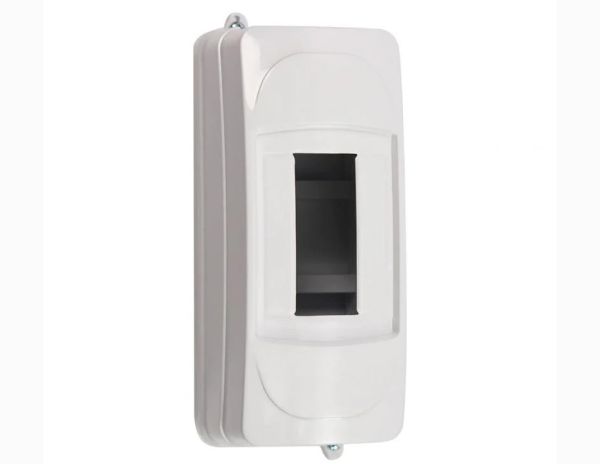 Щиток ERKA/2  пластик 2-мод. без дверок, белий(260116)