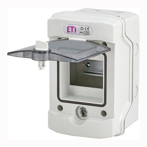 Щиток 4 модульный IP 65, ECH 4G  н/у, ЕТІ(1101060)