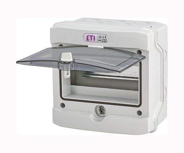 Щиток 8 модульный IP 65, ECH 8G  н/у, ЕТІ(1101061)