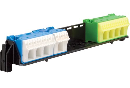Держатель с клеммами PE/N 16xN+14xPE/ 4xN+4xPE VZ462 Hager(VZ462)