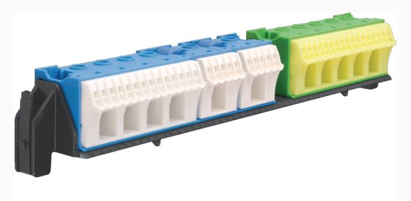 Держатель с клеммами PE/N 21xN+20xPE/ 5xN+6xPE VZ464 Hager(VZ464)