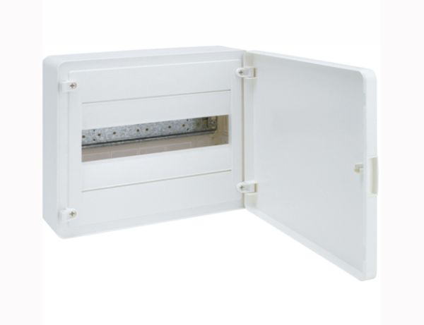 Щиток 12-мод. н/у с білою дверкою Hager  Golf VS112PD IP 40,(VS112PD)