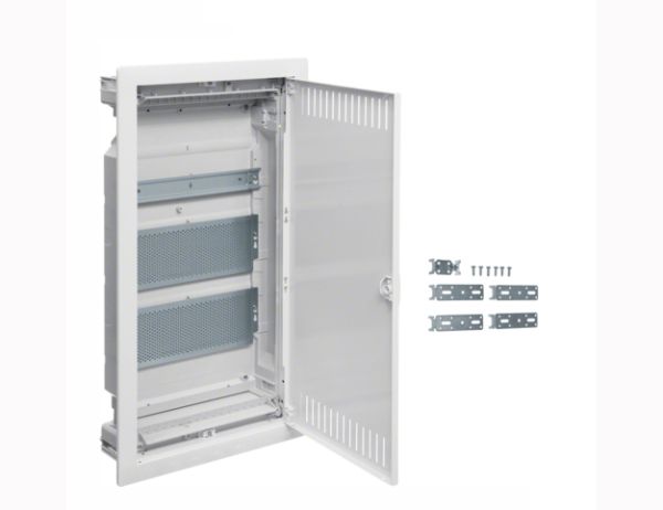 Щиток 36-мод. 3 рядный для ММ оборудования с/у с метал. дверцей  Hager  VOLTA VU36NWB(VU36NWB)