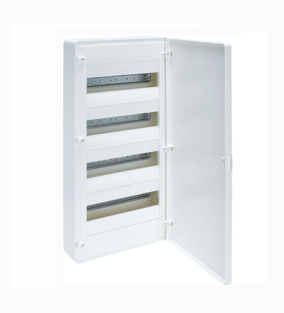 Щиток 48-мод. н/у с белой дверцей Hager  Golf VS412PD(VS412PD)