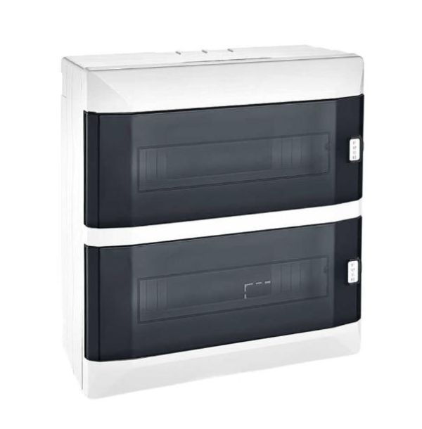 Щиток пластиковий VIOLUX на 16 мод. з/у з кришкою 900092(900092)