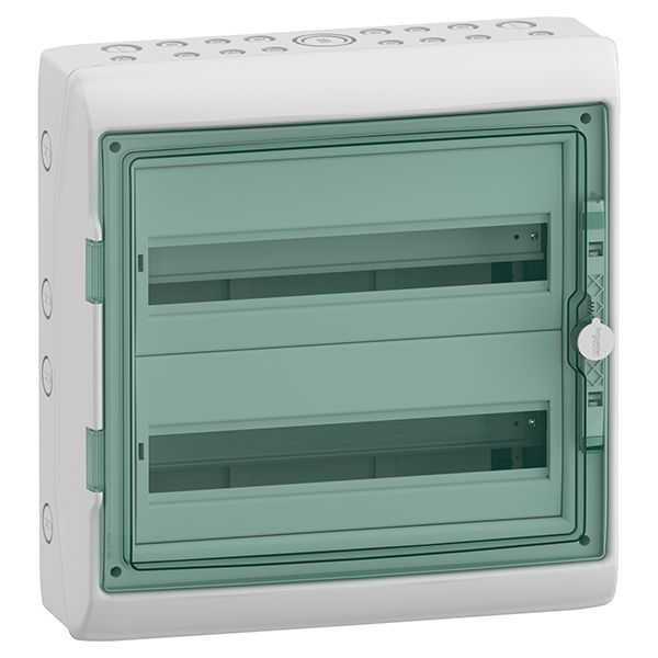Щиток 36 модульный, 2 рядный прозрачная дверь н/у IP 65 KAEDRA13984 Schneider electric(13984)