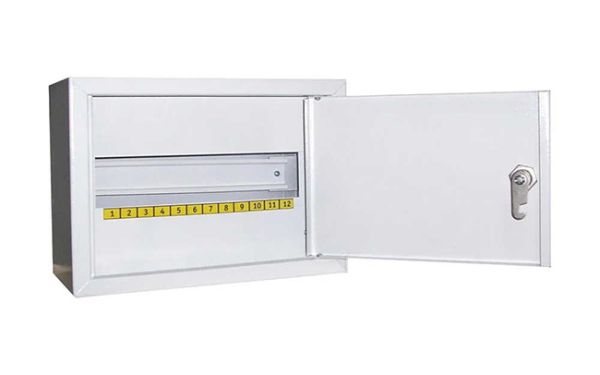 Щиток освещения металлический наруж. ШМР-12-Н 180*280*90 Новая энергия(ШМР-12-Н)