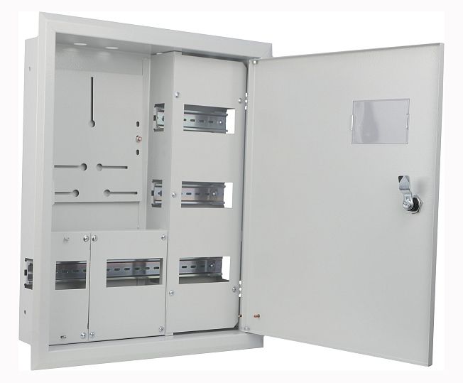 Корпус обліку металевий 27 модулів 3фл, вбудований IP31, серії UBox Аско(A0260030003)