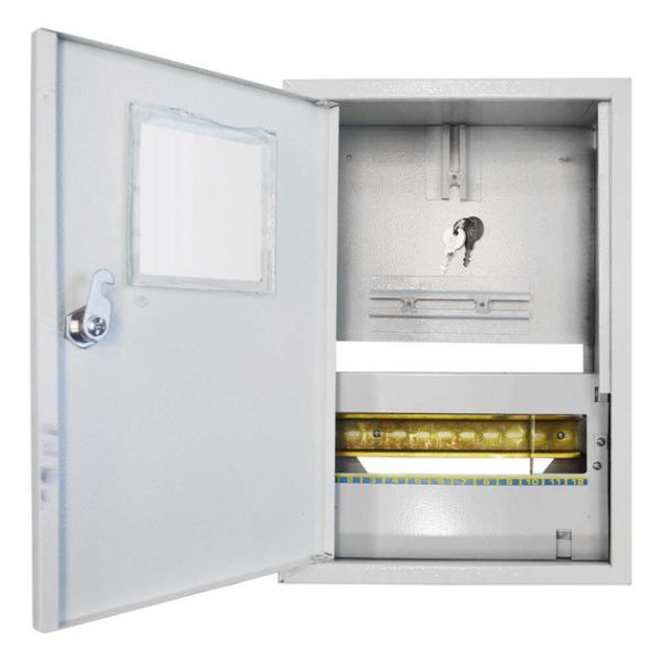 Шкаф металл. распред. внутр. ШМР-1Ф-12-В, электронный Новая энергия(ШМР-1Ф-12-В)