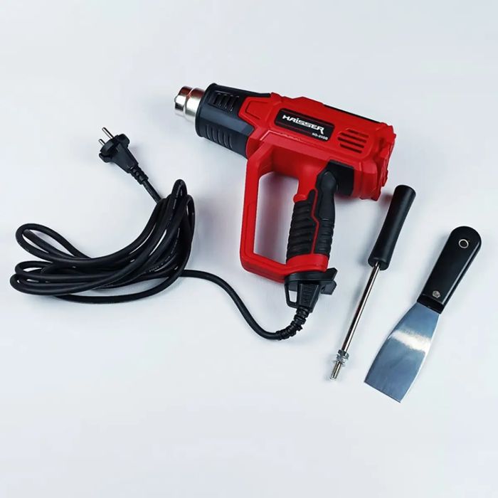 Фен будівельний HG-20DB 2000W у кейсі HAISSER 120283(120283)