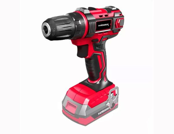 Шуруповерт аккумуляторный CD-L0418 0-400/1500 обор/хв., Li-ion 18В, 40Нм HAISSER 122132(122132)