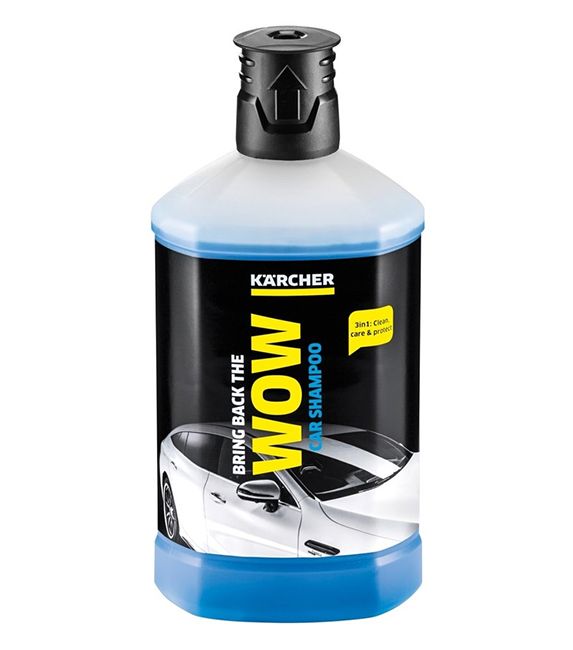 Автошампунь RM610, 1л. PLUG&clean 3в1, KARCHER 6.295-750.0(6.295-750.0)