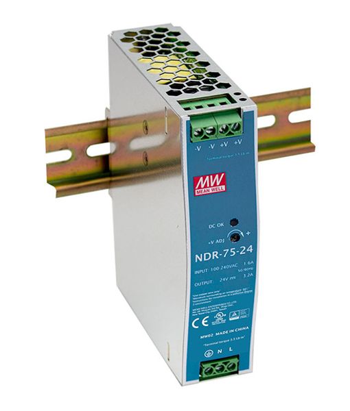 Блок питания  NDR-75-24 MEAN WELL()