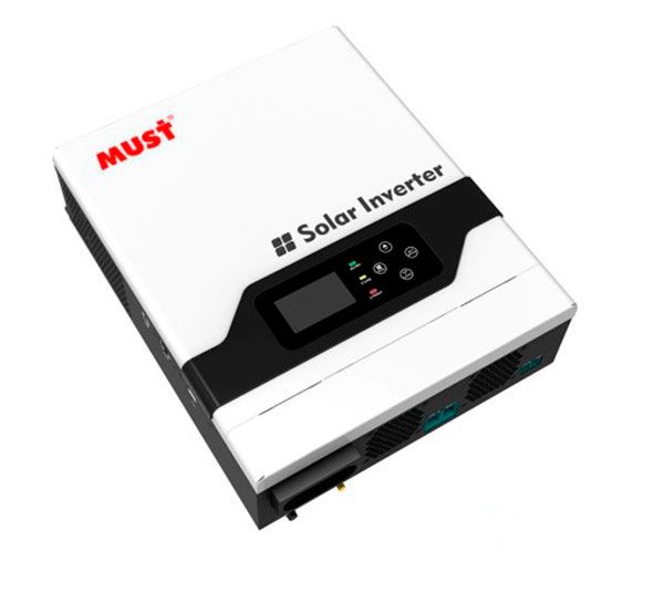 Гібридний інвертор  MUST PV18-3224VPM, 3200W, 24V, ток заряда 60А, 30-160 VDC(37156)