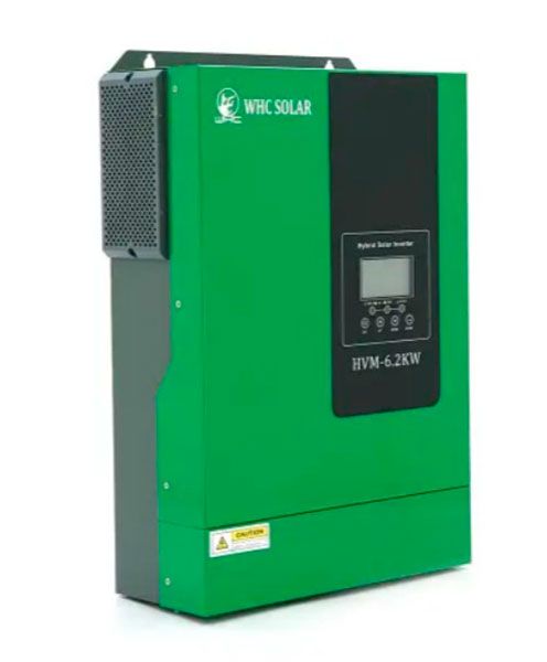 Гібридний інвертор HVM 6.2квт, 48V, ток заряду 120А, MPPT 120A 500VDC(37570)