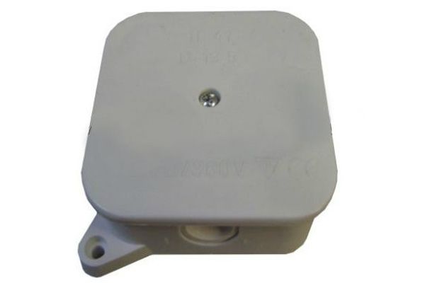 Коробка розподільча Р2  85*85*35, 4 ввода., IP54, с клемн Білмакс(Б00013510)