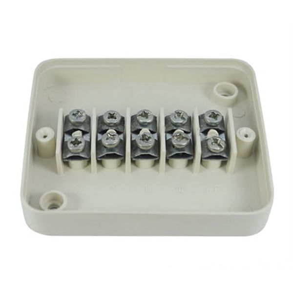 Коробка розподільча Р4  90*80*30, 5*2,5мм2 с клемн., Кова-Электро