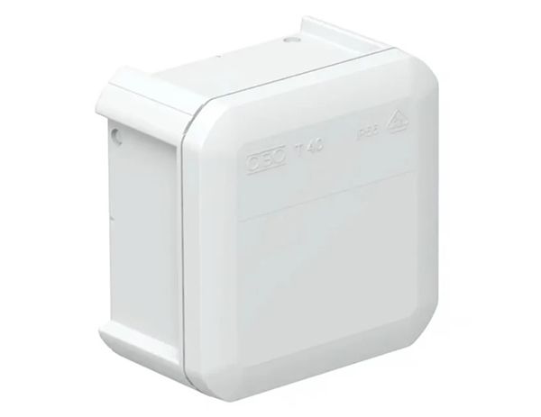 Коробка розподільча OBO Bettermann T-40 ІР55 90*90*52 без кабельних вводів(2007223)
