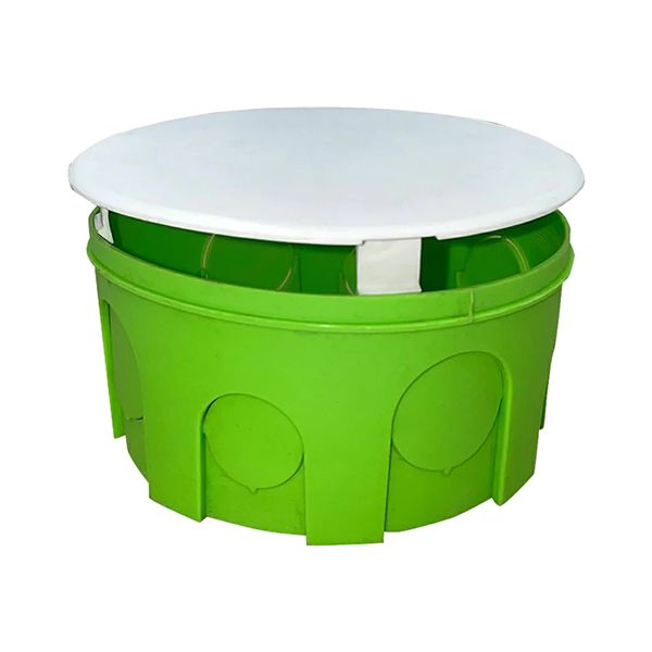 Коробка розподільча монтажна PLK6103500 100*50 кирпич/бетон Plank Electrotechnic(PLK6103500)