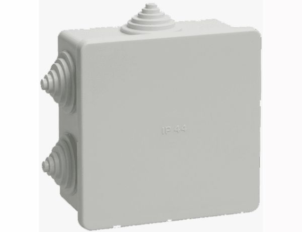 Коробка розподільча 85х85х40мм белая IP40 UEC(UKO11-085-085-040-IP40-WU)