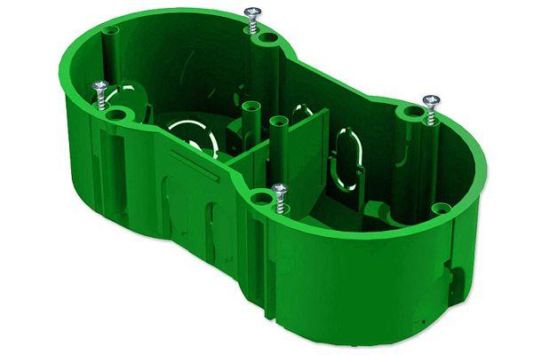 Коробка КМ40023 установча для порожніх стін d141x70х45мм ІЕК(UKG20-141-070-045-M)