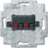Механизм розетки акуст. 4 контакта черный ABB BASIC 55(0248)