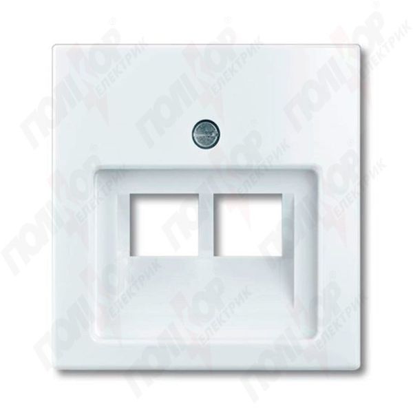 Плата центральная 2 М для мех. слоновая кость TF, PC  ABB BASIC 55(1803-02-92-507)