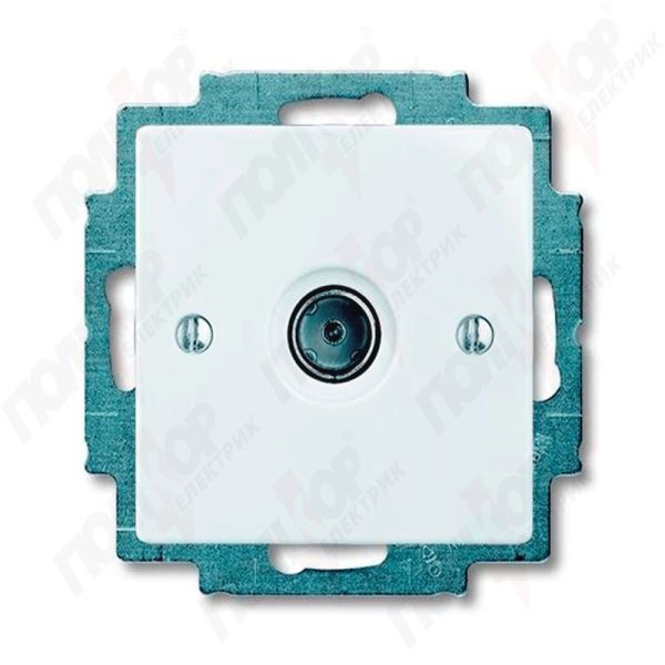 Розетка TV слоновая кость ABB BASIC 55(1743-01-92-507)