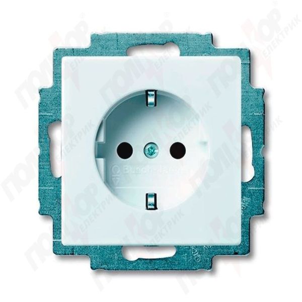 Розетка с з/к безвинт слоновая кость ABB BASIC 55(20 EUC-92-507)
