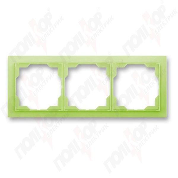 Рамка 3 кр. NEO зелено-ледяной ABB(3901M-A00130 42)
