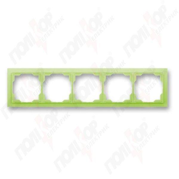 Рамка 5 кр. NEO зелено-ледяной ABB(3901M-A00150 42)