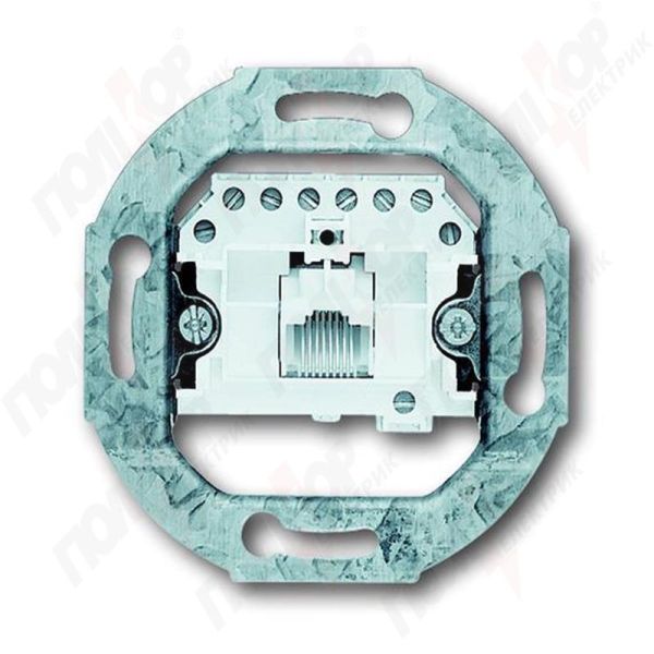 Мех-м телефонной розетки 8-пол. кат.3 RJ-12 Busch-Duro АВВ(0213-507)