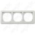 Рамка 3кр. белая ABB Swing(3901J-A00030 B1)