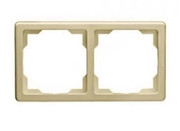 Рамка 2кр. кремова ABB Swing(3901J-A00020 С1)